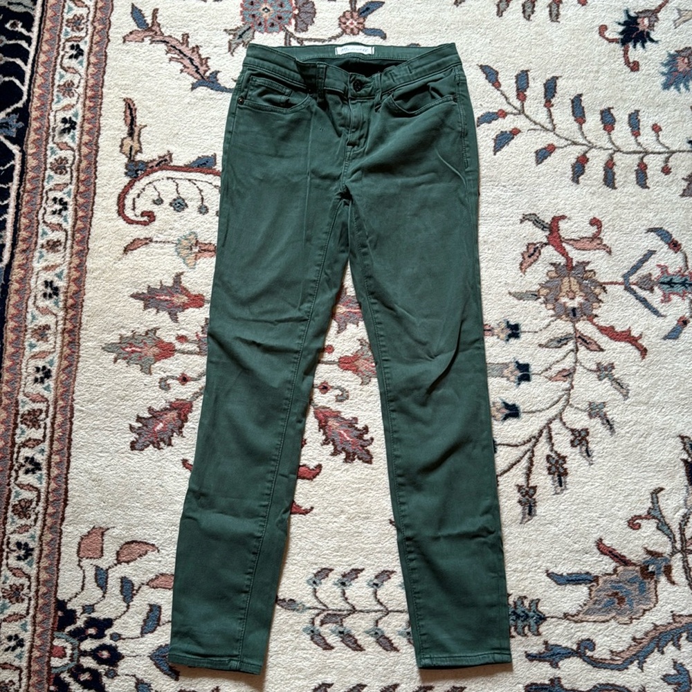 Madewell Forest Green Jeans